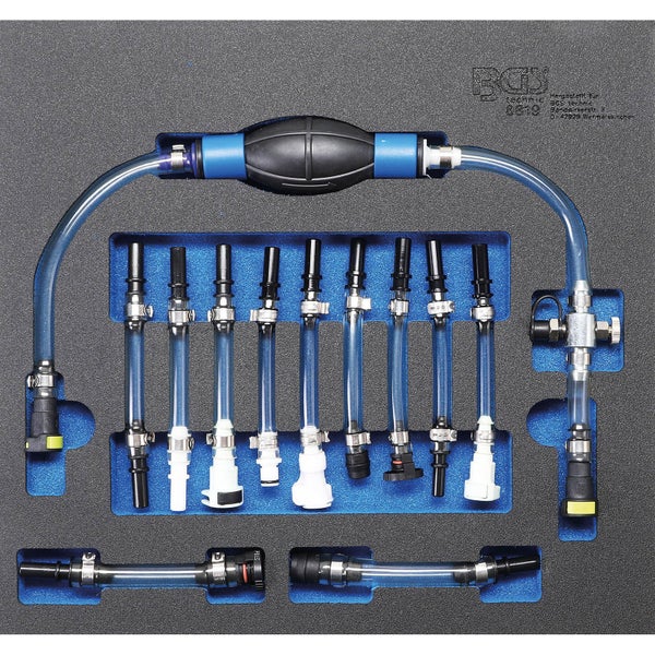 BGS Diesel-Niederdruckkreis-Entlüftungs-Satz für Ford / PSA / Opel / Fiat / Rover / Land Rover / Renault / Mercedes-Benz 12tlg. - 8819