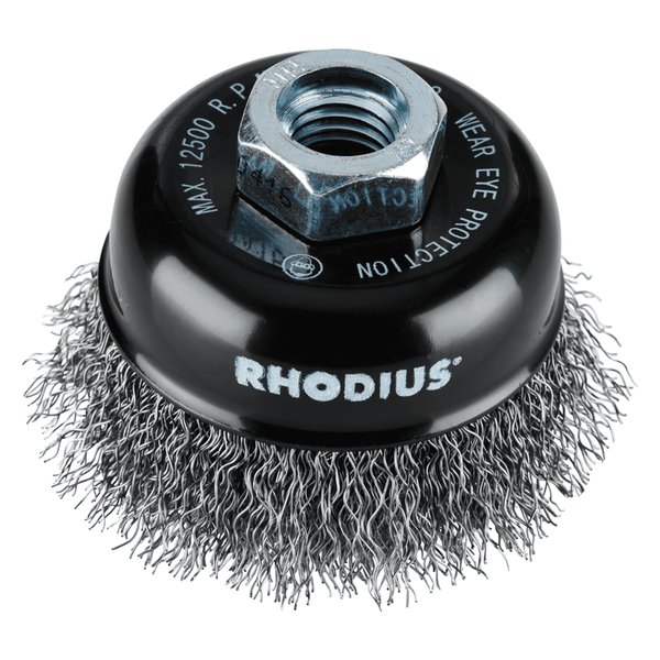 RHODIUS Topfbürste STBW, 1 Stück, 80 x 25 x M14 mm