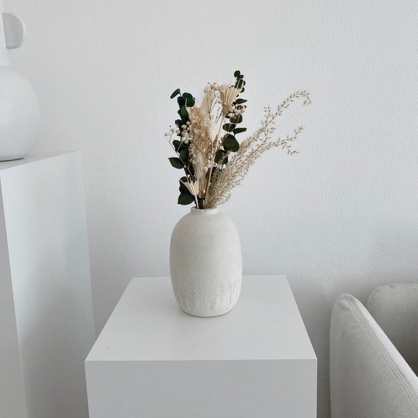 Trockenblumenstrauß Mini Greeny - 8 Stück