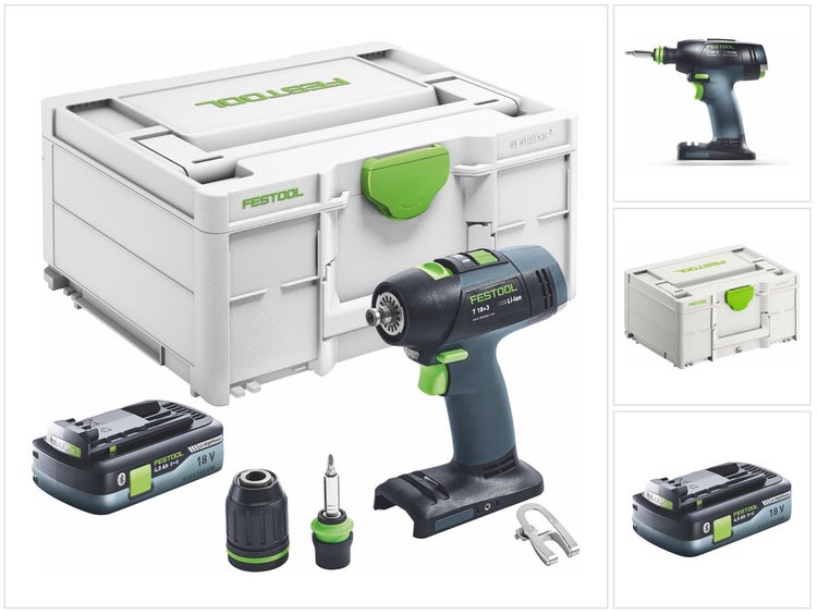 Festool Akku-Bohrschrauber mit Zubehör und Systainer