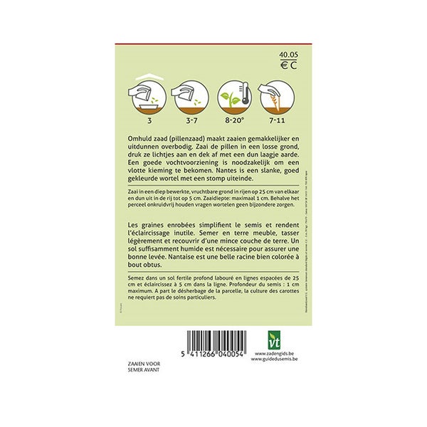 Informationen zu Aussaat und Eigenschaften von Saatgut