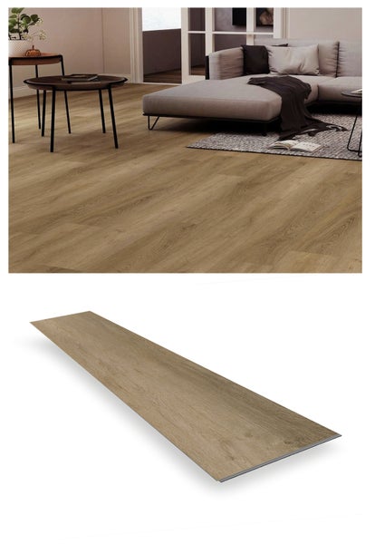 2,782m² Premium Click Vinylböden Design 2454 MARGA EICHE Boden mit Trittschalldämmung 1220 x 228 x 4,5 mm