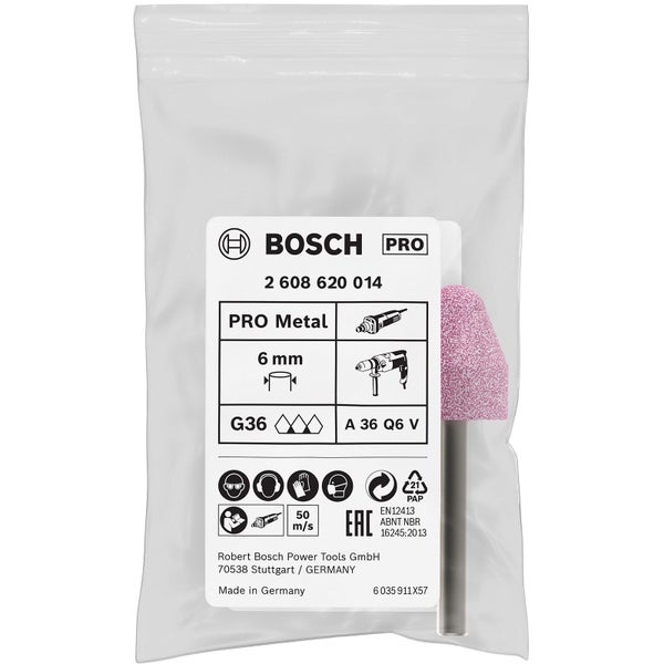 Bosch PRO Steel Schleifstiftset 20 x 25 mm G60 - 2608620014