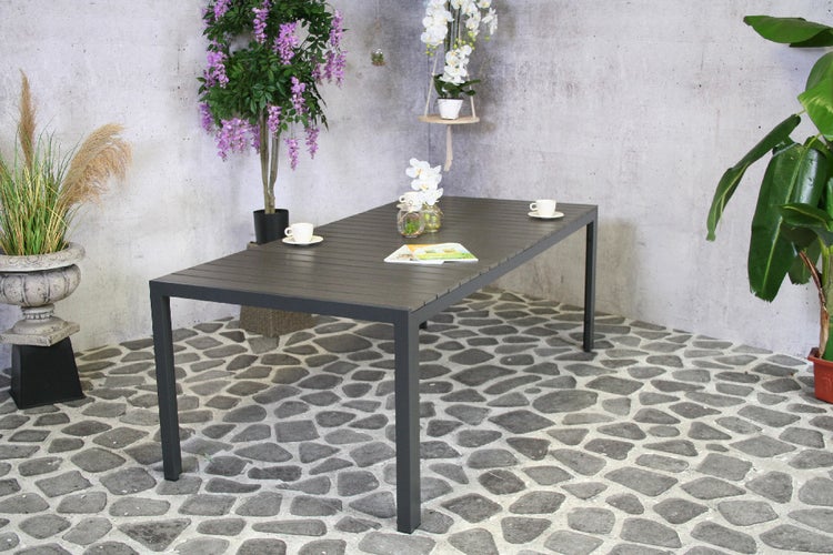 SenS-Line Jerry Gartentisch Anthrazit - 220x100 cm