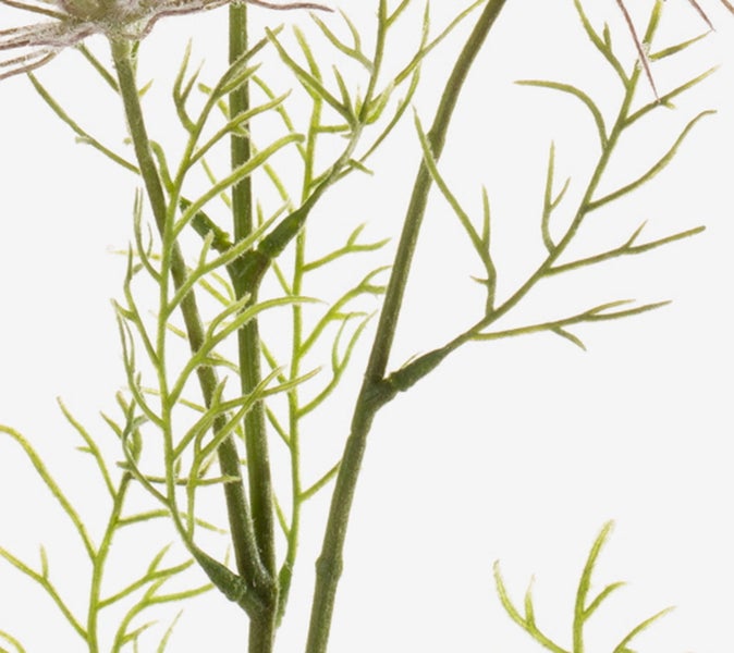 Künstlicher Olivenbaum mit Stamm, grünen Blättern und dunklen Oliven.