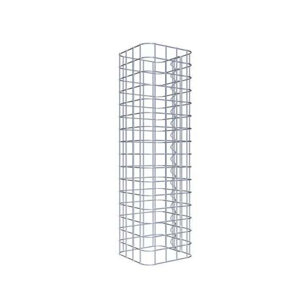 Gabionensäule 22 x 22 cm MW 5 x 5 cm eckig - Höhe: 0,80 m