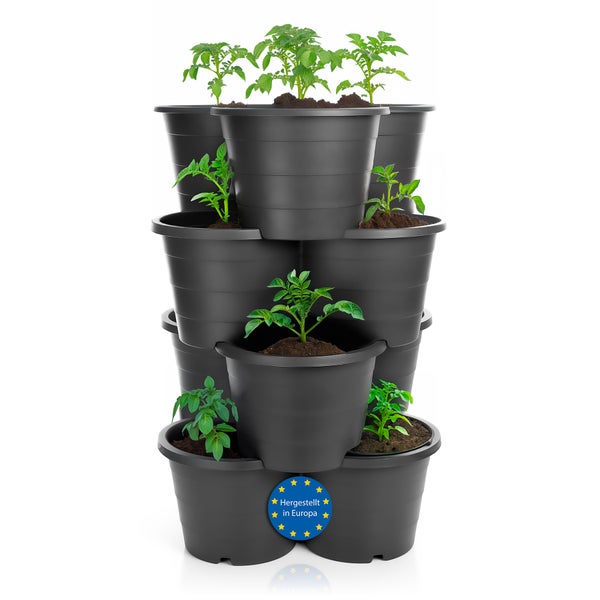BigDean 4er Set Pflanzturm ideal fr Erdbeeren, Kartoffeln | HORNBACH