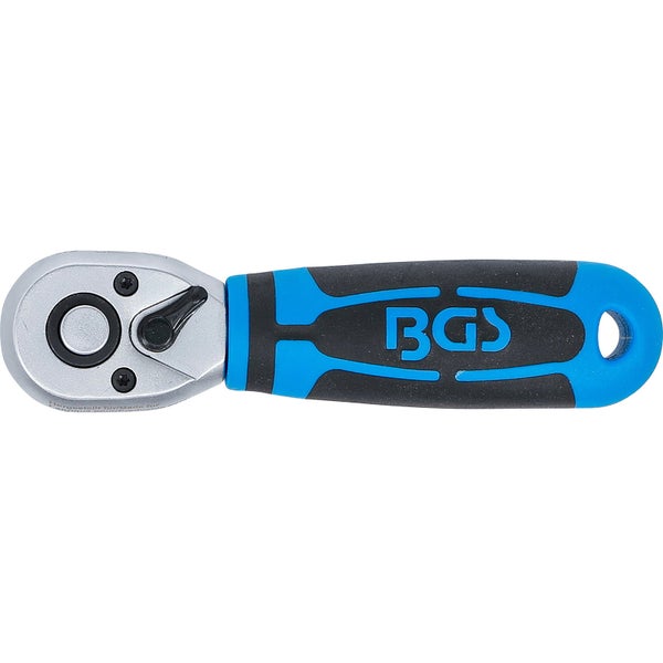 BGS Schraubknarre mit blau-schwarzem Griff