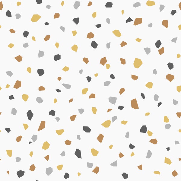 Terrazzo-Muster mit Steinen