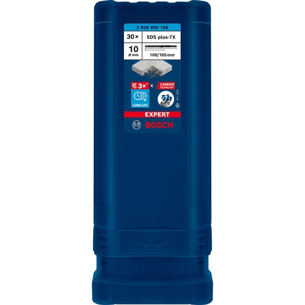 Bosch 30x Expert SDS plus-7X Hammerbohrer 10 x 100 x 165 mm - 2608900186