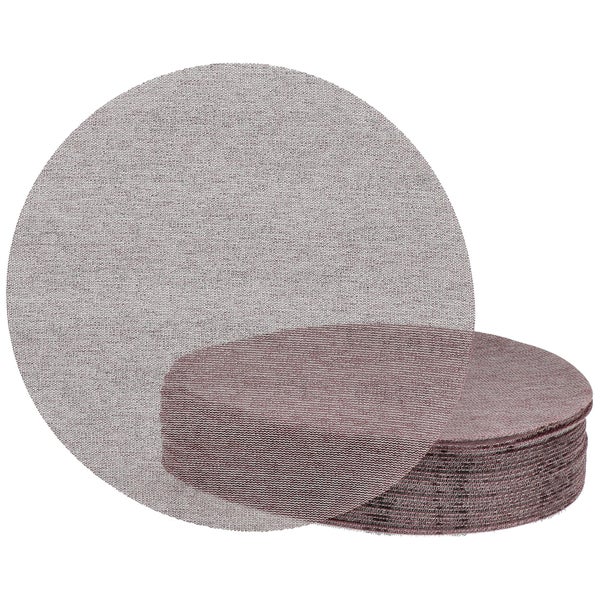 Mirka Abranet Netz-Schleifscheiben Ø 225 mm Klett / Korn P180 / 25 Stk / zum Schleifen von Holz, Spachtel, Lack, Kunststoff / 5422302518