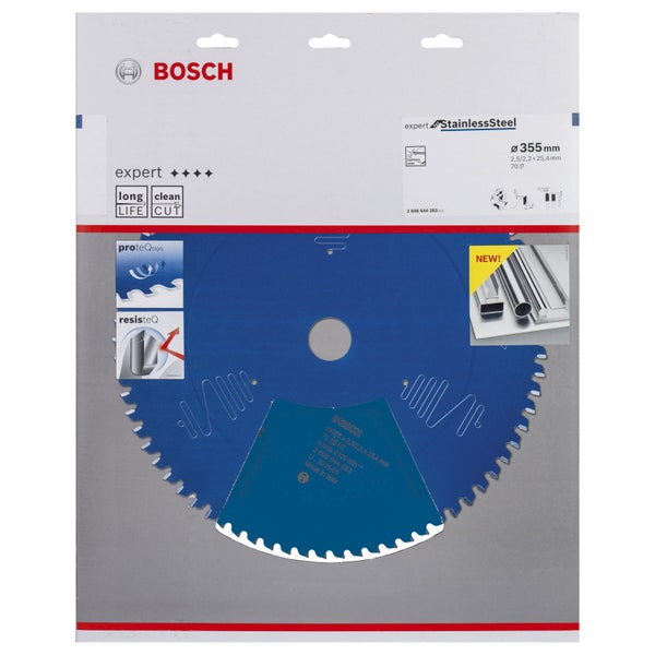 Bosch Expert Edelstahl Sägeblatt, 355 mm Durchmesser