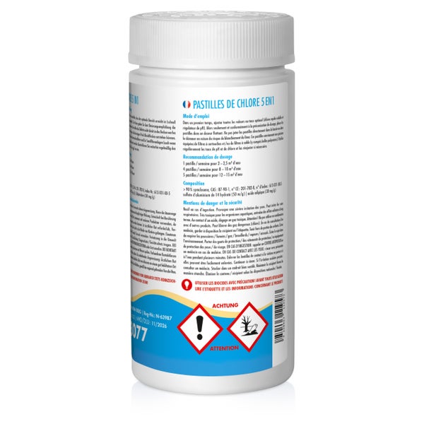 Chlorreinigungstabletten für Pools