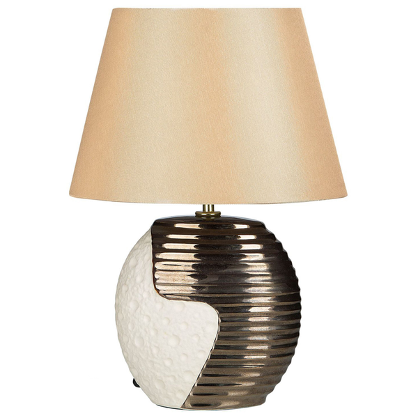 Tischleuchte ESLA Porzellan Beige