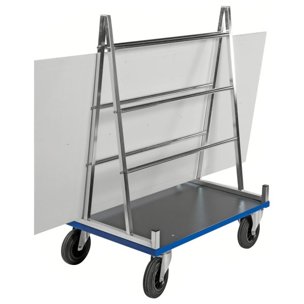 Transportwagen mit A-Gestell für Plattenmaterial