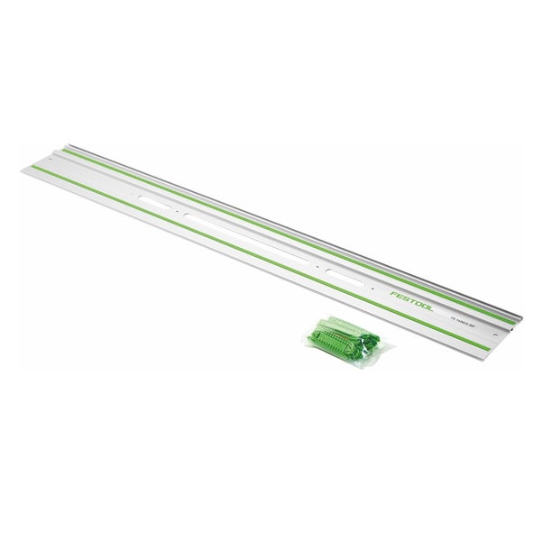 Festool FS-WA Winkelanschlag für Führungsschiene FS/2 60º Schnitt + Verlängerung FS-WA-VL + FS 1400/2-KP Führungsschiene 1400 mm