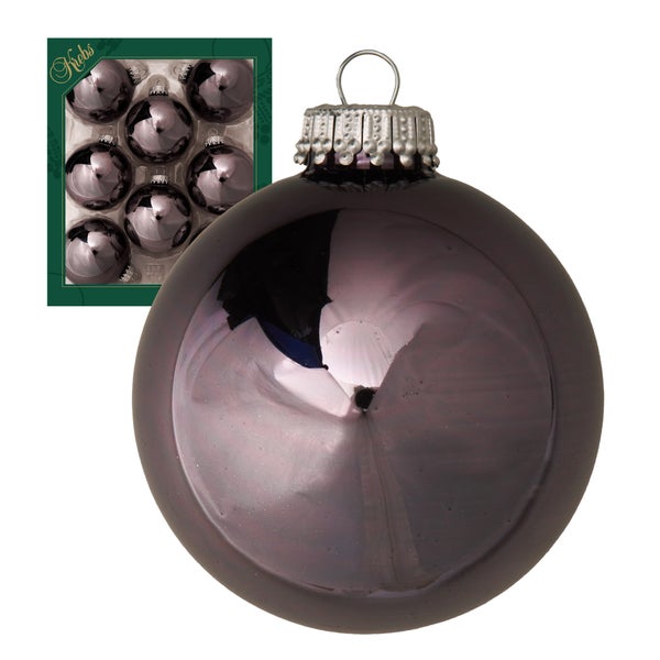 Weihnachtskugel aus Glas mit Aufhängung