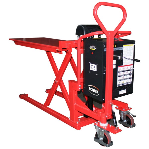 Scherenhubtischwagen mit einer Tragfähigkeit von 1000 kg