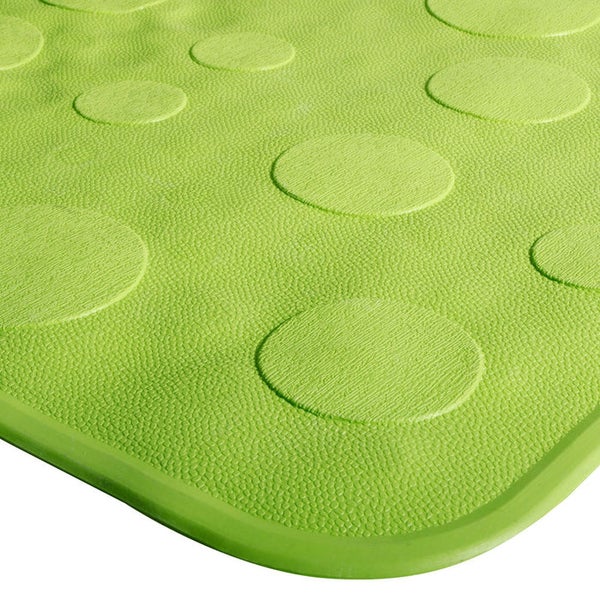 Grüne Badewannenmatte mit Noppen