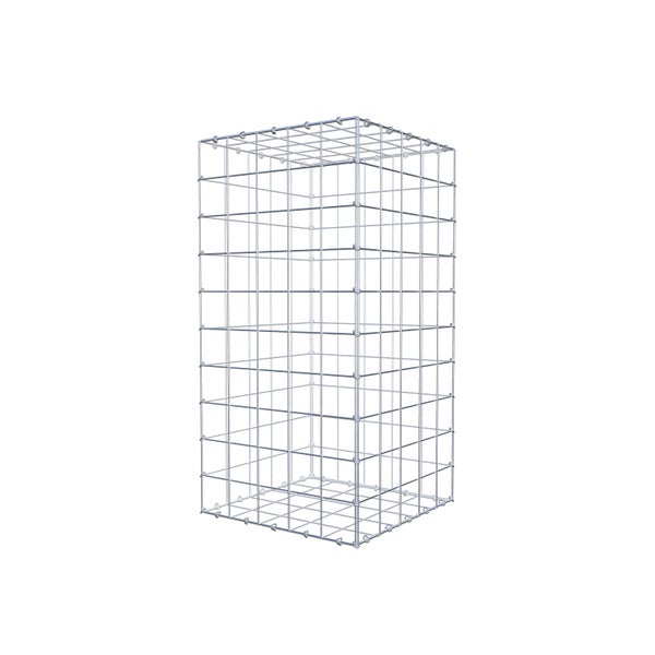 Gabione 100 cm x 50 cm x 50 cm (L x H x T), Maschenweite 10 cm x 10 cm, C-Ring