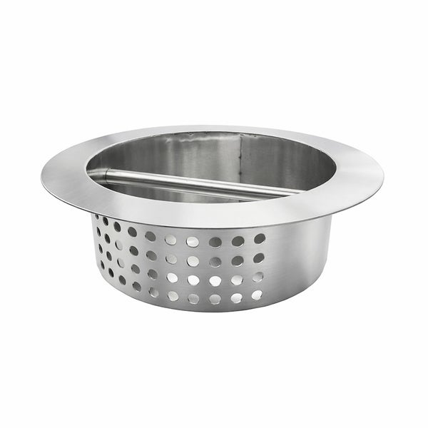 Edelstahleinsatz mit Löchern für den Außenbereich