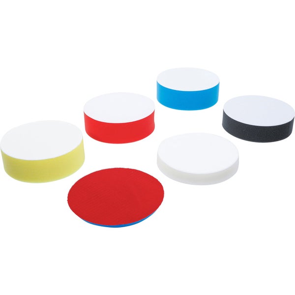 Mehrfarbige Polierschwämme für Poliermaschinen