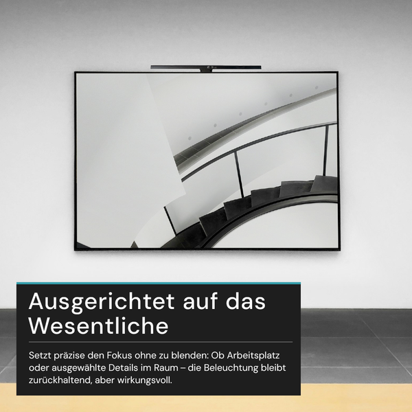Wandbild mit Beleuchtung