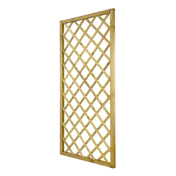 Holz Rankgitter für Garten und Terrasse