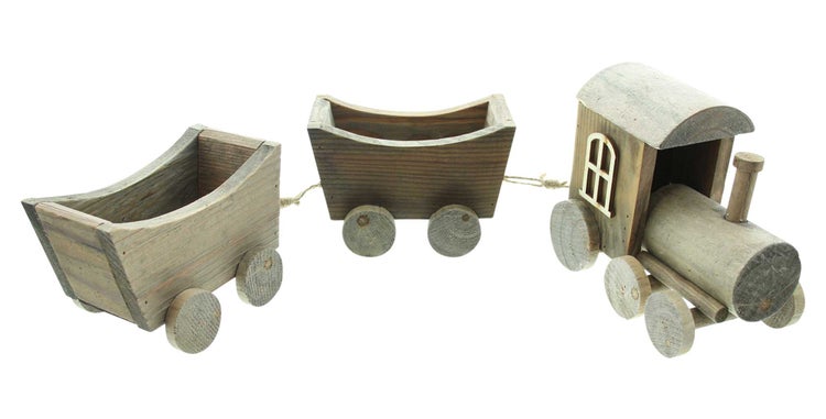 FRANK FLECHTWAREN | Zug Rustikal, ca. 57 x 10 x 16 cm, HOLZ