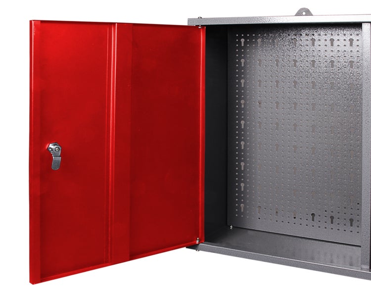 Ondis24 Werkzeugschrank 160 cm rot, Werkstatt Schrank, Schrank