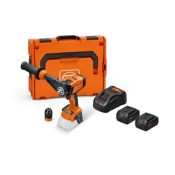 Akku-Bohrmaschine mit Zubehör und Aufbewahrungskoffer