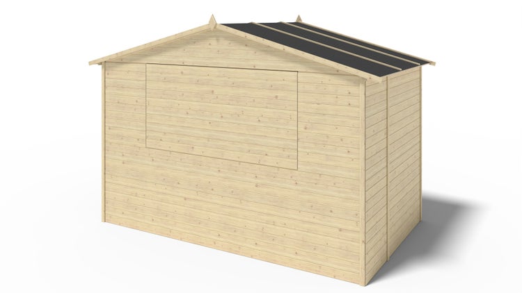 Kiosk-Handelshaus 5,72m2 - 3,11x1,84m - 19mm