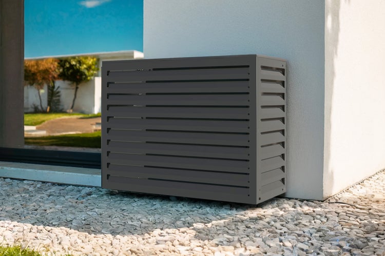 Verkleidung für Klimaanlage im Außenbereich