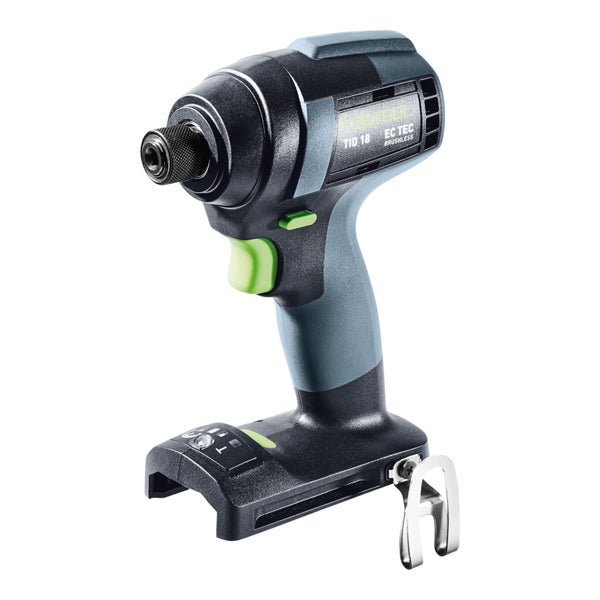 Akku-Schlagschrauber Festool TID 18 mit bürstenlosem Motor und Gürtelclip