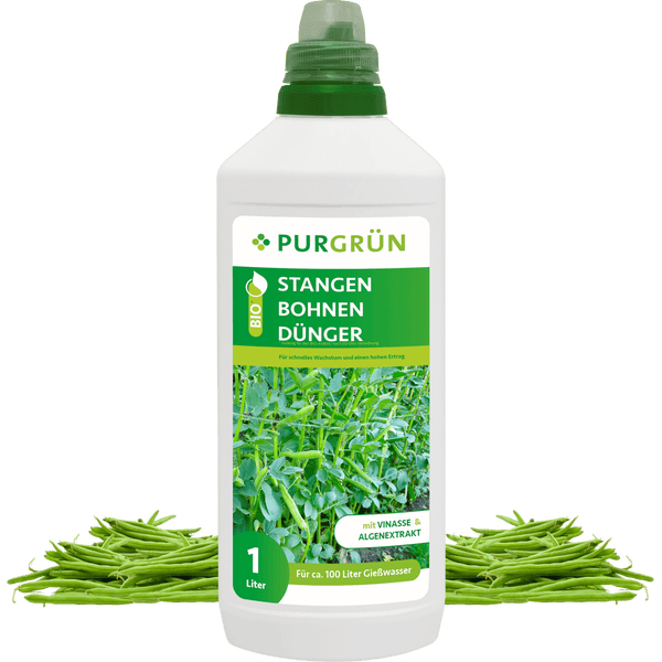 Purgrün Bio-Stangenbohnen-Dünger 1 Liter