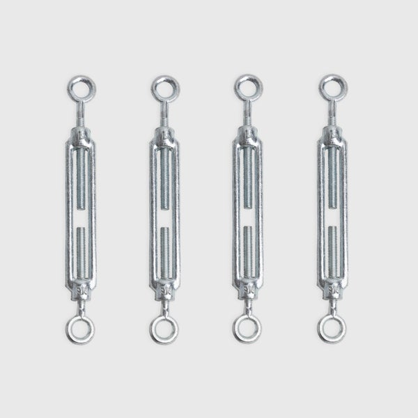 Spanner M6 Verzinkter Stahl 4 Stück Für Sonnensegel - Maanta®