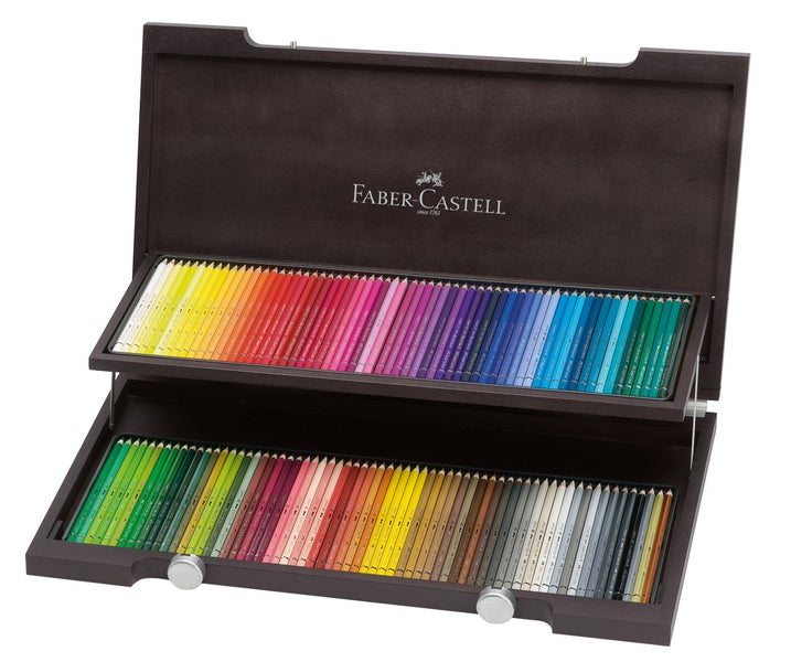 Faber-Castell Aquarellstifte Albrecht Dürer, 120er Set Holzkoffer