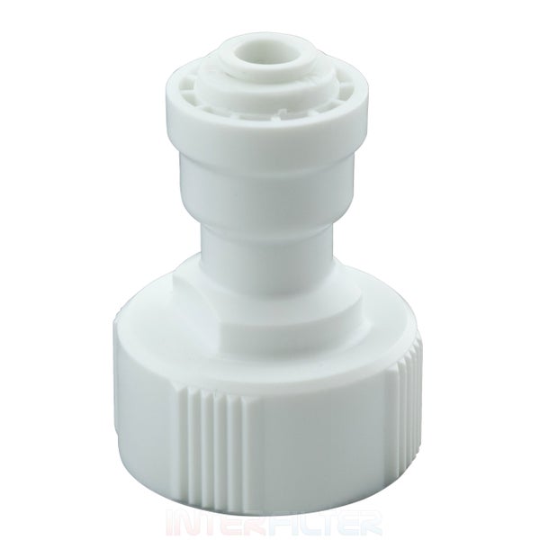 Kunststoff Anschlussadapter fuer Wasserfilter mit Innengewinde