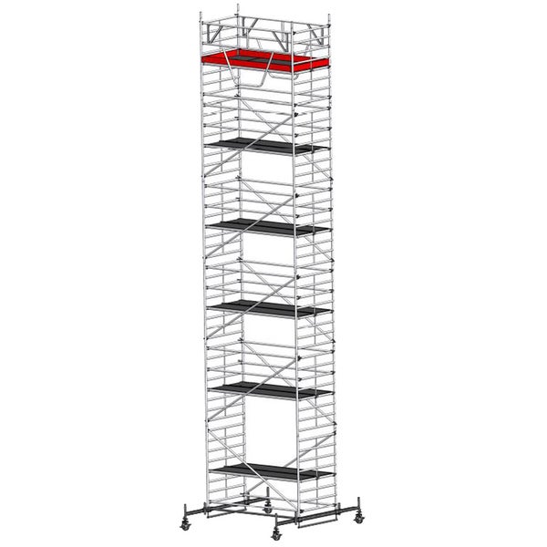 Rollgerüst mit mehreren Plattformen