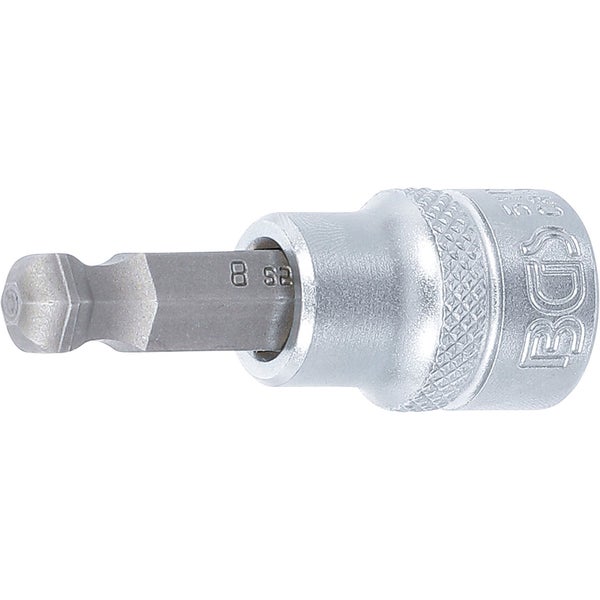 BGS Bit-Einsatz Antrieb Innenvierkant 10 mm (3/8) Innensechskant mit Kugelkopf 8 mm - 5115