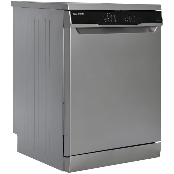 Telefunken Geschirrspüler freistehend Spülmaschine 60cm 12 Gedecke 9 Programme AquaStop 44dB G-FS-6014-C-I