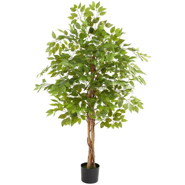 Künstlicher Ficusbaum im Topf