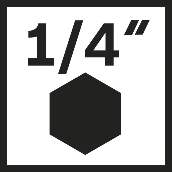 1/4 Zoll Innensechskant