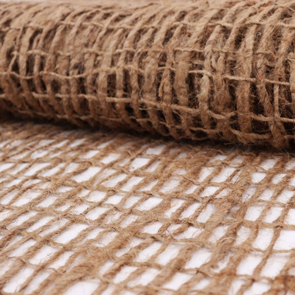200m x 1,2m Böschungsmatte Ufermatte für die Teichfolie Jutegewebe 500g 1,2m br.