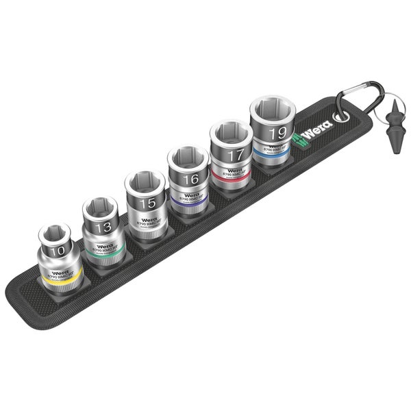 Wera Belt C 1, 1/2 Nüsse HF 6tlg. - 003995