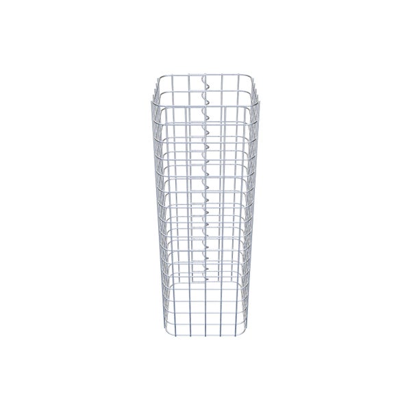 Gabionensäule 27 x 27 cm MW 5 x 5 cm eckig - Höhe: 0,80 m