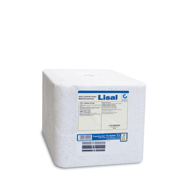 Salzleckstein für Nutztiere, 10 kg