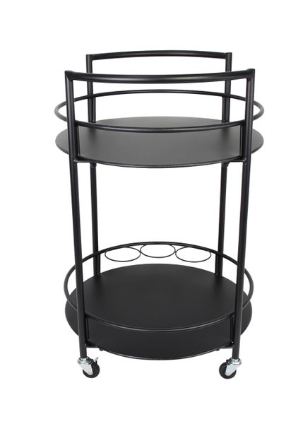 FRANK FLECHTWAREN | Servierwagen Bar, METALL, 50 x 46,5 x 69,5 cm