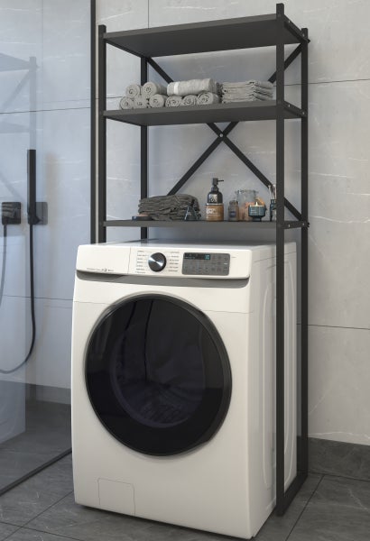 Waschmaschine Toilette Überbau Schrank Insasi