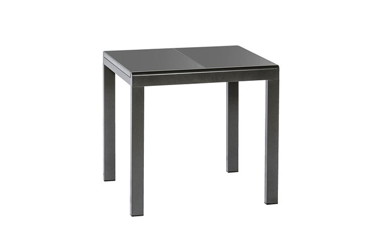 Semi Balkonausziehtisch, 80 (120) x 65 cm, graphit